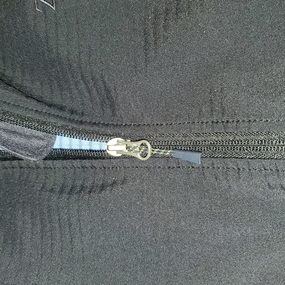 Lands End Outfitters Soft Shell Navy Blue Full Zip Jacket S - Picture 4 of 13